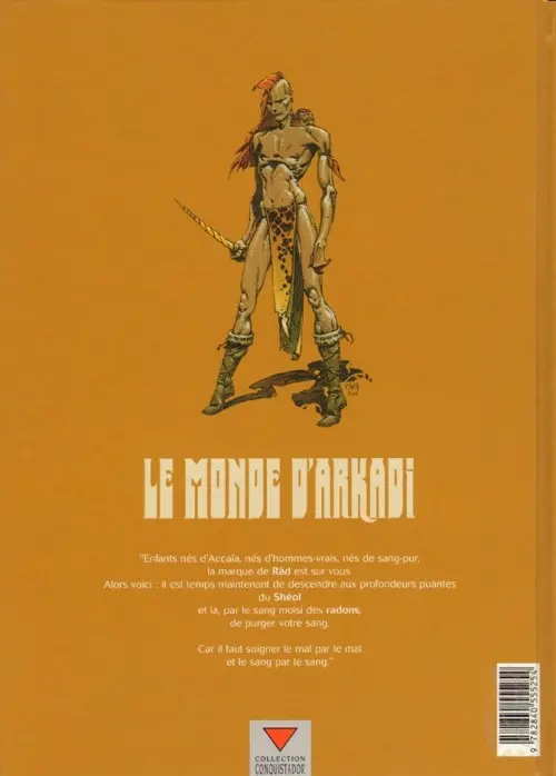 Verso de l'album Le monde d'Arkadi Tome 3 Arkadi