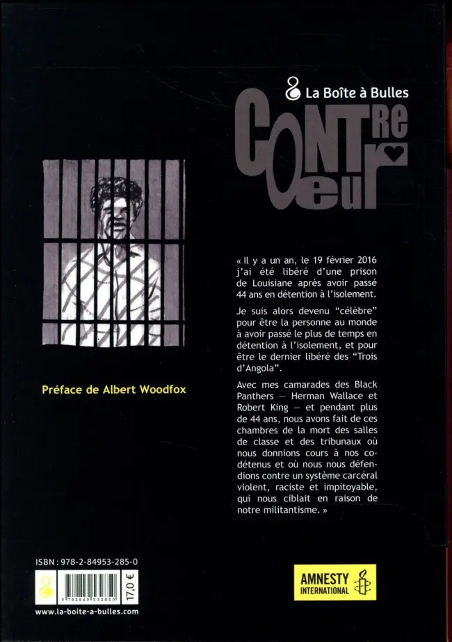 Verso de l'album Panthers in the hole