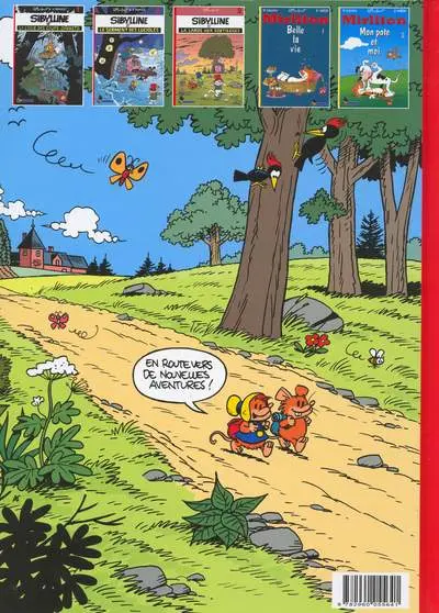 Verso de l'album Sibylline - Flouzemaker Tome 3 Sibylline et la lande aux sortilèges