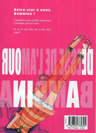 Verso de l'album Bambina déesse de l'amour Vol. 2