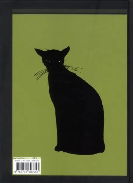 Verso de l'album Les Yeux du chat