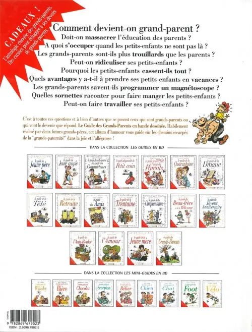 Verso de l'album Le Guide Tome 18 Le guide des grands-parents