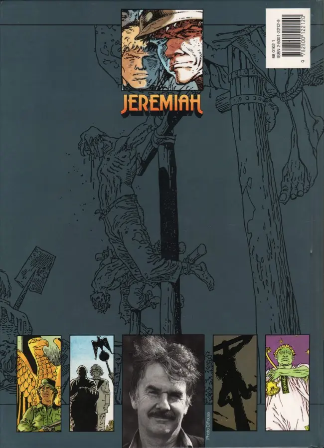 Verso de l'album Jeremiah Tome 18 Ave Caesar