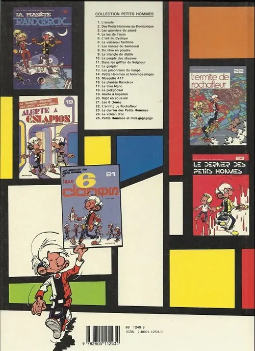 Verso de l'album Les Petits hommes Tome 19 Alerte à eslapion