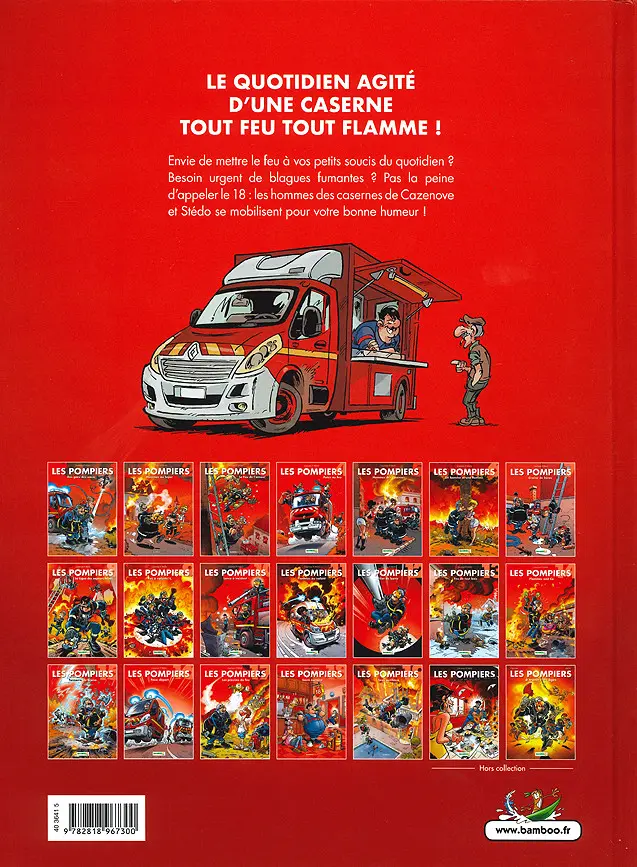 Verso de l'album Les Pompiers Tome 19 Seau perilleux