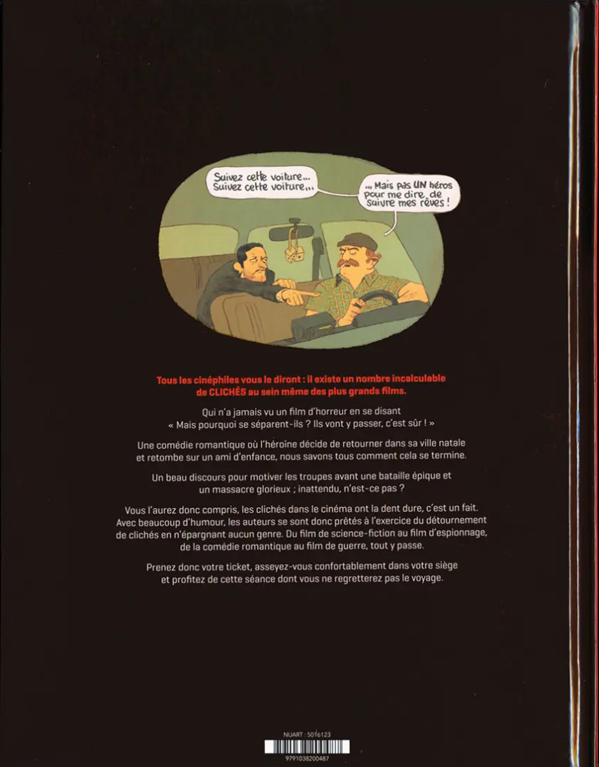 Verso de l'album Cinéramdam Tous les clichés du cinéma