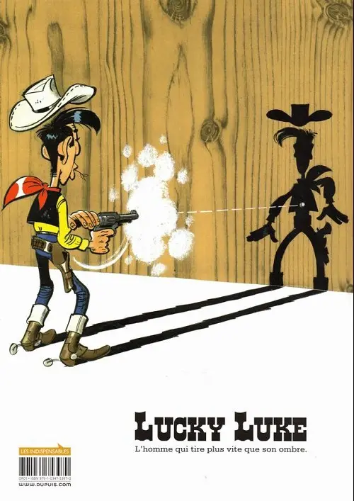Verso de l'album Lucky Luke Tome 24 La caravane