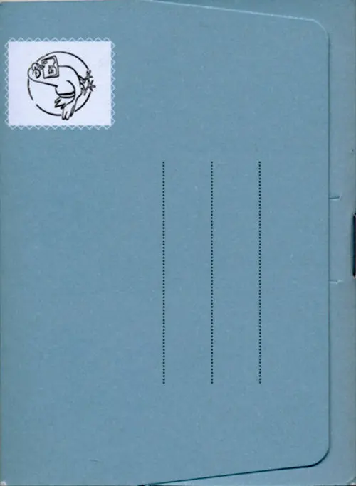 Verso de l'album Des pas dans les songes