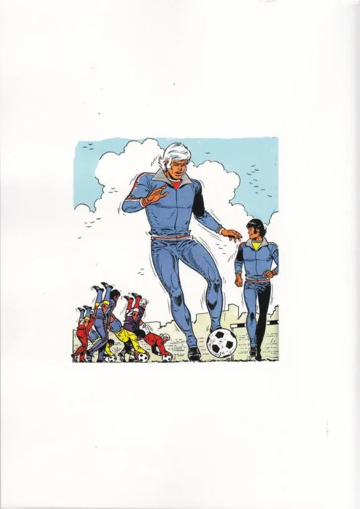 Verso de l'album Eric Castel Tome 16 Une Star de football est née