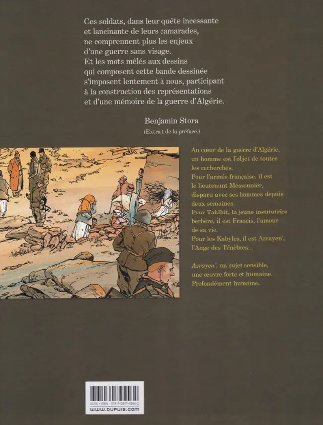 Verso de l'album Azrayen'