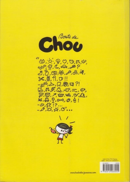 Verso de l'album Chou Tome 1 Bouts de Chou