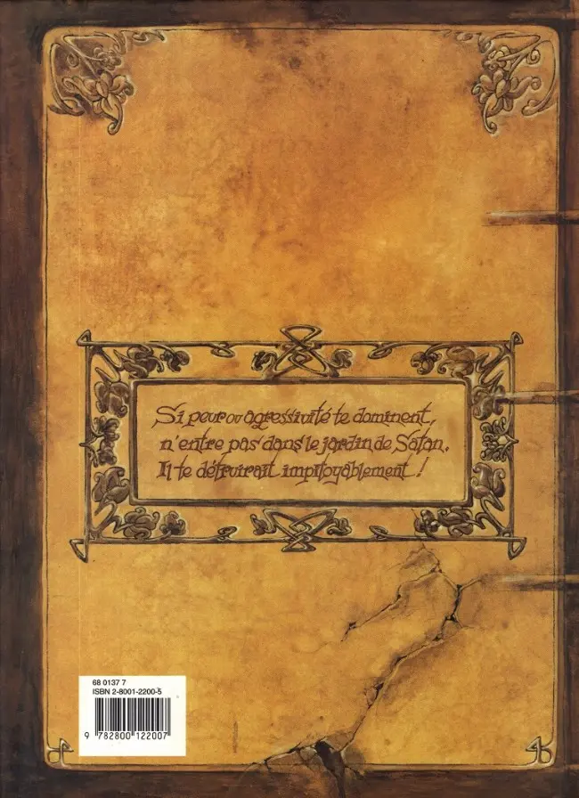 Verso de l'album Aria Tome 17 La vestale de satan
