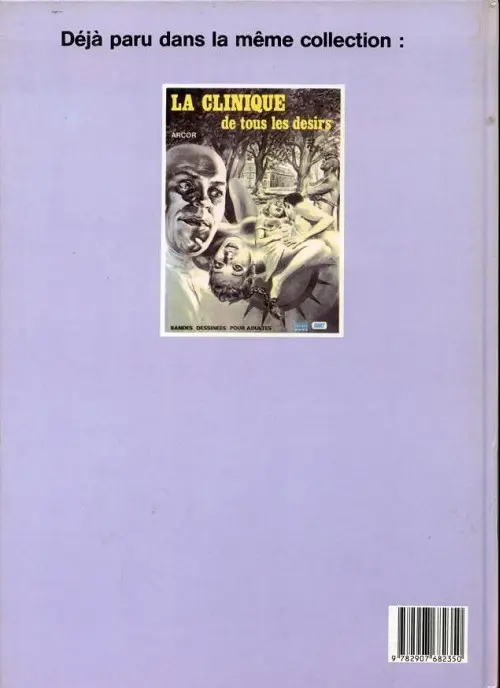 Verso de l'album La Clinique de tous les désirs Tome 2 Docteur Sex