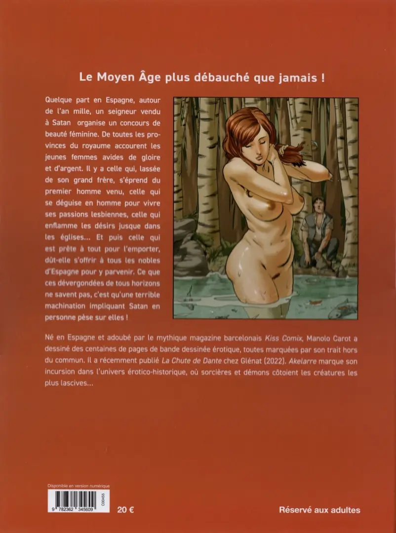 Verso de l'album Akelarre