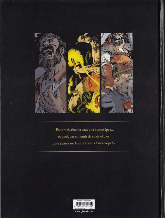 Verso de l'album Conan le Cimmérien Tome 5 La citadelle écarlate