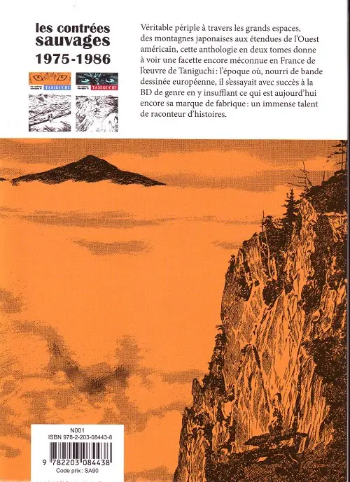 Verso de l'album Les Contrées sauvages Vol. 1