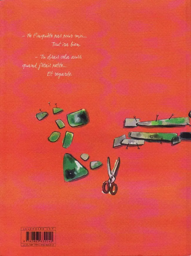 Verso de l'album David les femmes et la mort