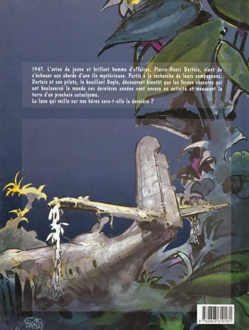 Verso de l'album La Dernière lune