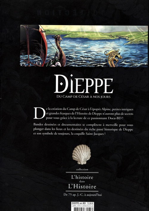 Verso de l'album Dieppe Du Camp de César à nos jours
