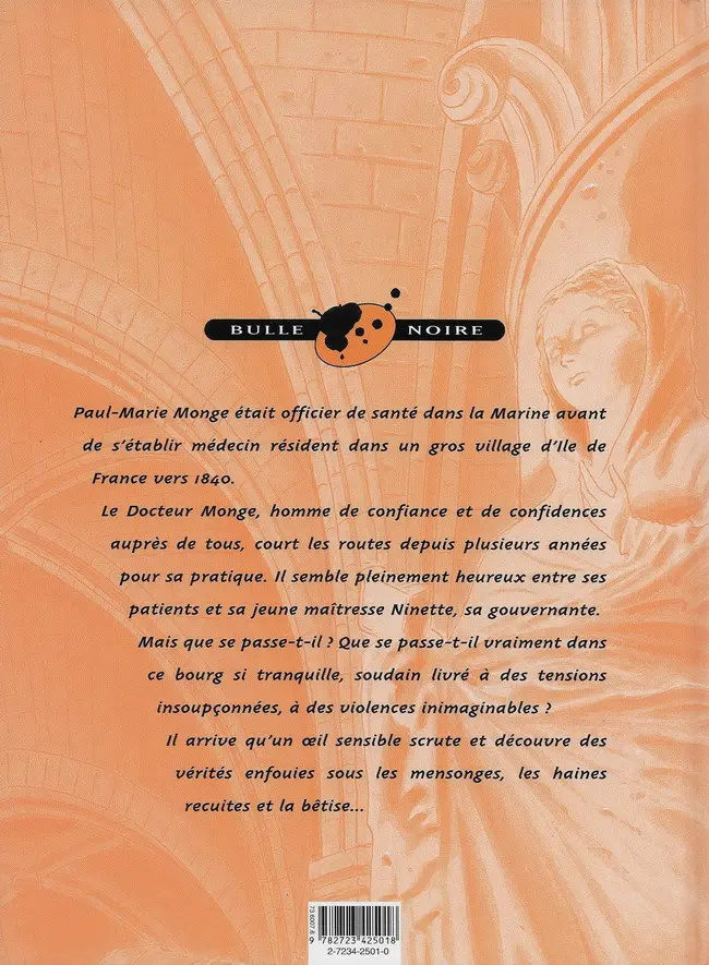 Verso de l'album Docteur Monge Tome 1 Hermine