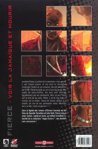 Verso de l'album Fierce Voir la Jamaïque et mourir