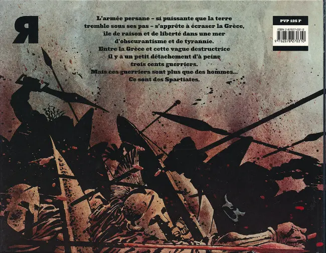 Verso de l'album 300