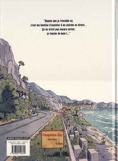 Verso de l'album Haute sécurité Tome 3 Les nouveaux maîtres - Tome 1/2