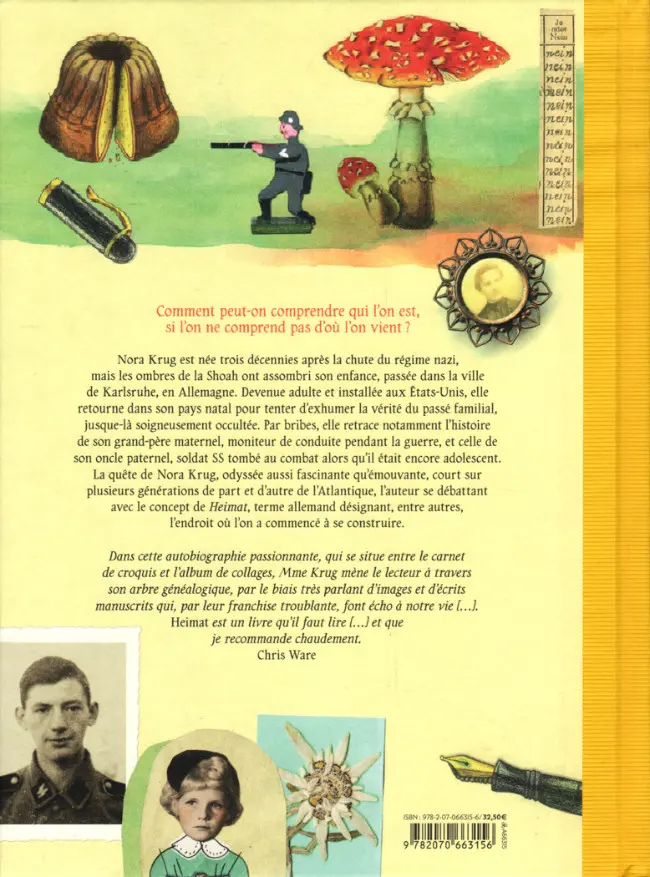 Verso de l'album Heimat Loin de mon pays