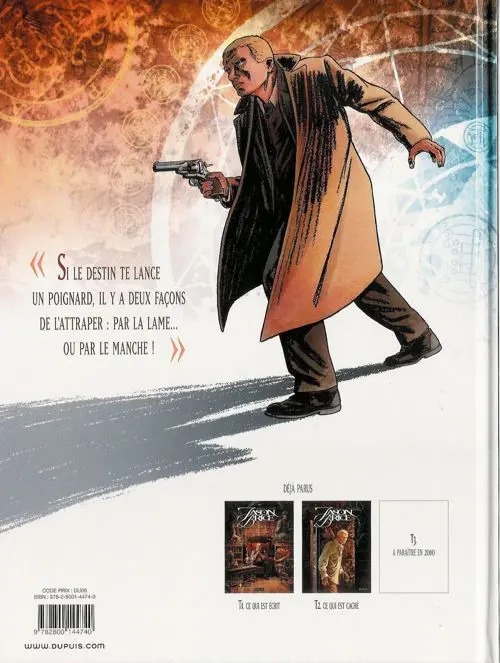 Verso de l'album Jason Brice Tome 2 Ce qui est caché