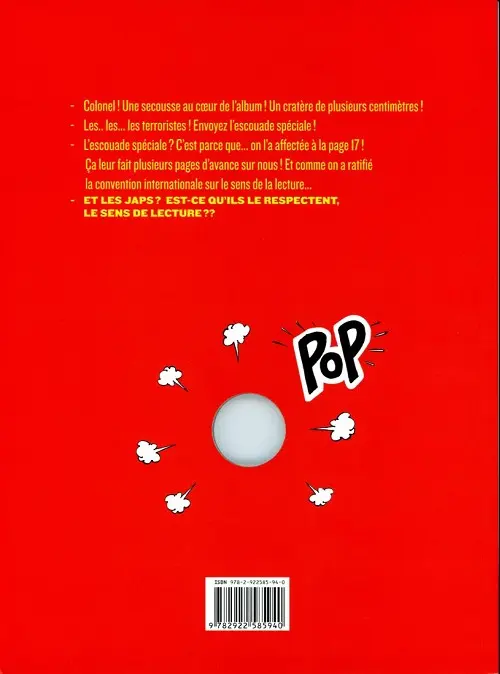 Verso de l'album Jérôme Bigras Tome 4 Le Fond du trou