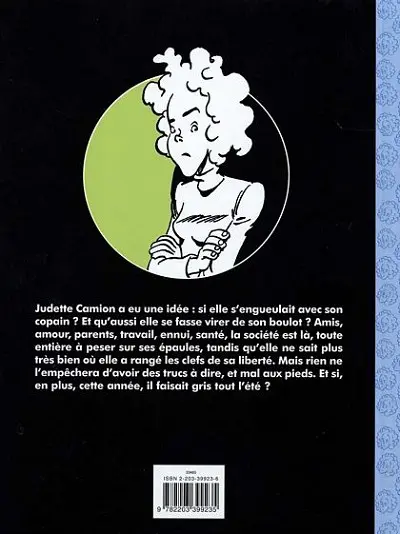 Verso de l'album Judette Camion Tome 2 Et avec qui je veux