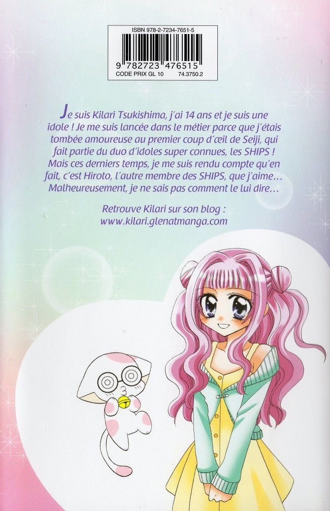 Verso de l'album Kilari Tome 7