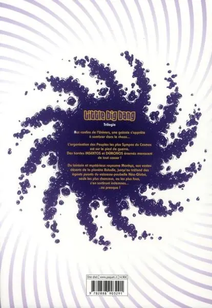 Verso de l'album Little big bang