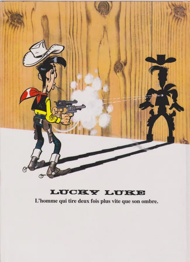 Verso de l'album Lucky Luke Tome 5 Lucky Luke contre Pat Poker