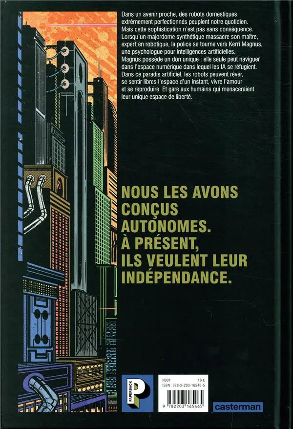Verso de l'album Magnus