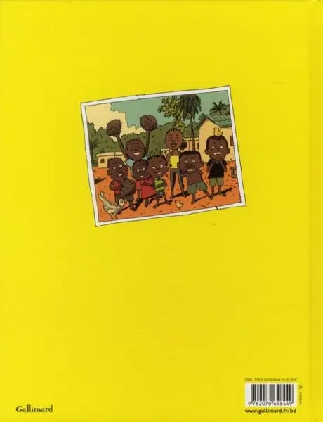 Verso de l'album Akissi Tome 3 Vacances dangereuses