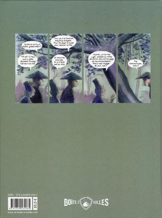 Verso de l'album Mong Khéo Le vaurien - Les aventures de Mong Khéo