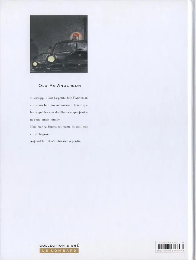 Verso de l'album Old Pa Anderson