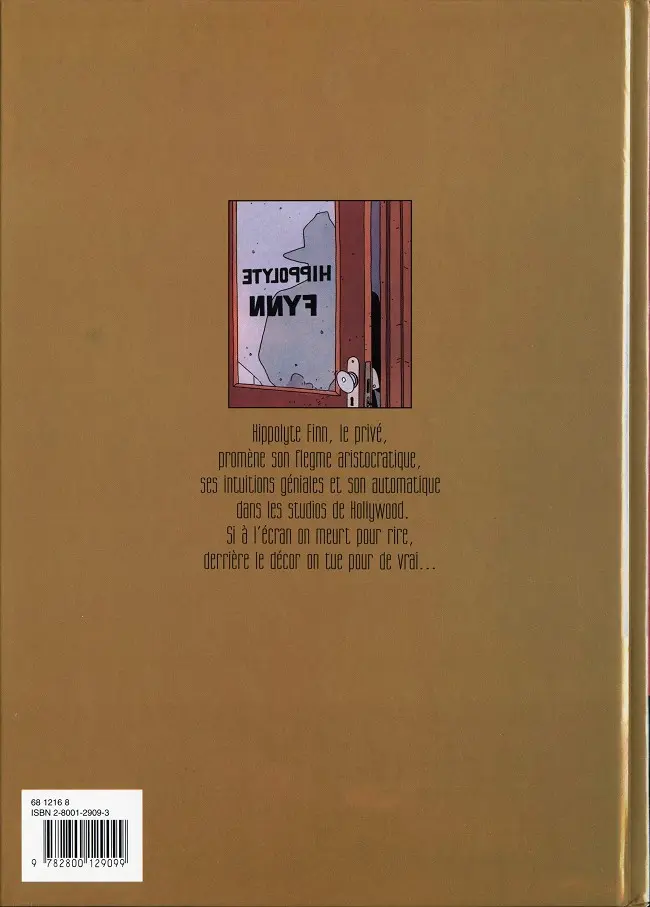 Verso de l'album Le Privé d'Hollywood Intégrale