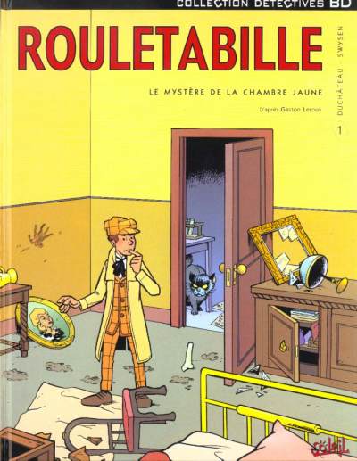 Couverture de l'album Rouletabille Tome 1 Le mystère de la chambre jaune