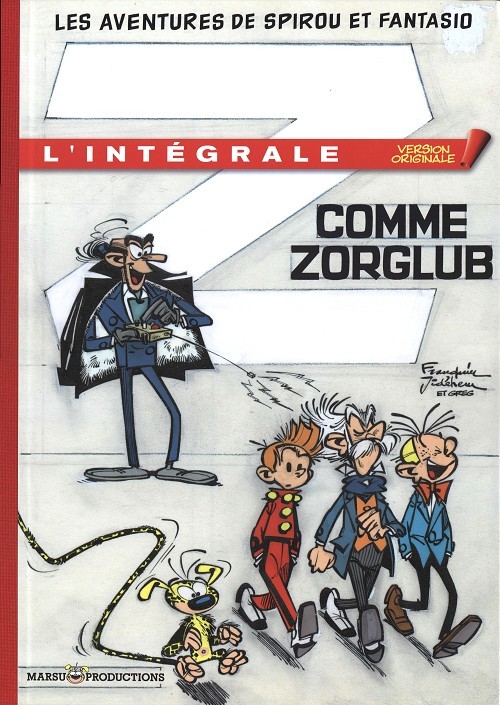 Couverture de l'album Spirou et Fantasio - L'intégrale Version Originale Tome 5 Z comme Zorglub