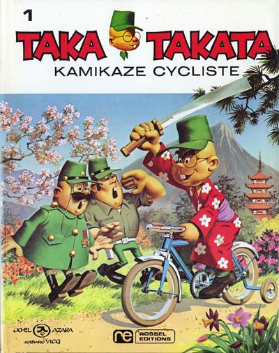 Couverture de l'album Taka Takata Tome 2 Kamikaze cycliste