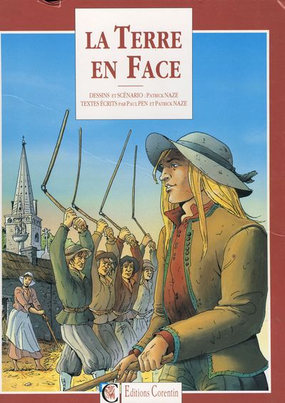 Couverture de l'album La Terre en face Histoire de la paysannerie bretonne (1750 - 1920)