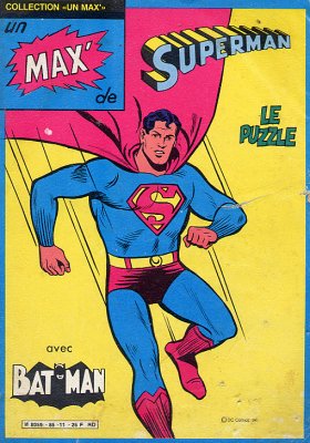Couverture de l'album Un max' de... Tome 5 Un max' de Superman - Le puzzle