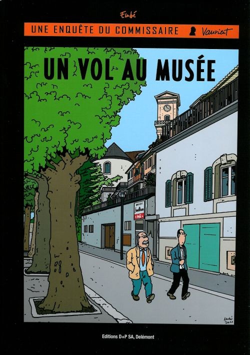 Couverture de l'album Une enquête du commissaire Vaurient Tome 1 Un vol au musée