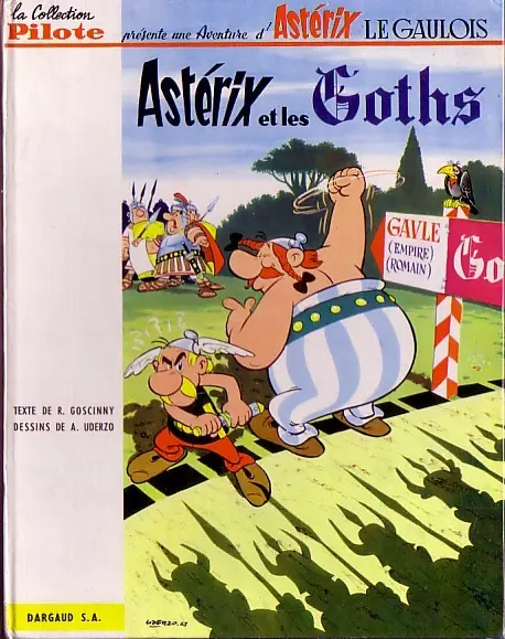 Couverture de l'album Astérix Tome 3 Astérix et les Goths