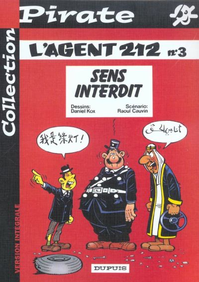 Couverture de l'album L'Agent 212 Tome 3 Sens interdit