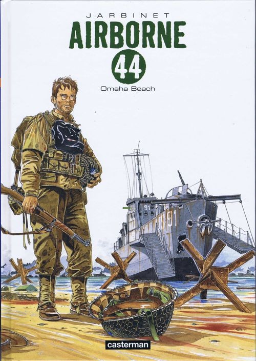 Couverture de l'album Airborne 44 Tome 3 Omaha Beach