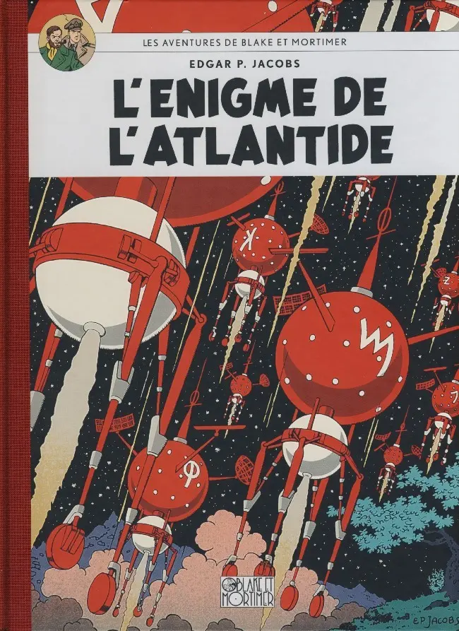Couverture de l'album Blake et Mortimer Tome 7 L'énigme de l'Atlantide