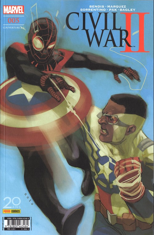 Couverture de l'album Civil War II Tome 005